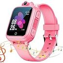 Kids Smart Watch with 14 Puzzle Games MP3 Music Player Camera Photo Voice Video Recorder SD Card Calculator Alarm Clock Stopwatch Timer 3-12 Years Old boy Girl Birthday Gift Toy Electronic Learning