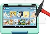 EnWi | 2x Extrem harte 9H Display-Schutz-Folie KLAR für Amazon Fire HD 10 Kids-Tablet 2023 13. Generation