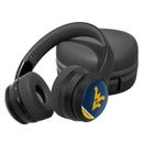 West Virginia Mountaineers Stripe Design Wireless Bluetooth Headphones With Case