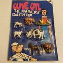 Vintage King Features Syndicate Olive Oyl 1970 The Farmers Daughter Farm Animals
