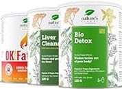 Nature's Finest OK!FatBurn + Liver + Detox | Steigern Sie die Fettverbrennung, unterstützen Sie die Lebergesundheit und reinigen Sie Ihren Körper mit der Premium-Formel | Natürliche Zutaten