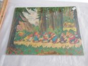  SNOW WHITE and 7 Dwarves Themed Wooden Puzzles.