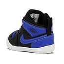Jordan Nike 1 Crib Bootie Black/Blue AT3745-007 (Size: 4C)
