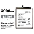 NEW BL-M03 Battery For LG K22 K22 Plus LMK200Z LMK200E LMK200B LM-K200 Mobile Phone Battery 3000mAh