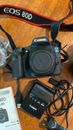 Canon EOS 80D 24.2 MP Digital SLR Camera with Accessory Bundle - Black