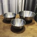 3pcs, Stainless Steel Mixing Bowls, 3 Sizes Salad Mixing Bowls, Kitchen Gadgets, Kitchen Accessories
