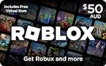 $50 Roblox Gift Card [Includes Free Virtual Item] [Redeem Worldwide] - PC/Mac [Online Game Code]