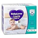 BabyLove Cosifit Infant Nappies Size 2 (3-8kg) | 1 Month Supply 228 Pieces (3 X 76 pack)