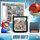 510 in 1 Game Cartridge, Contains 510 Games,Super Combination Game Card,Retro Classic DS Games, Suitable for NDS,NDSi,3DS,New,DS,2DS.