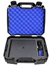 CASEMATIX Bag Case Fits Playstation 4 Slim 1TB Console and Accessories - Fits PS4 Slim Console , Controller , Wireless Move Motion , Games , Cables Only - Will Not Fit Other Models