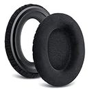 GEVO Earpads for Sennheiser HD598/HD598 CS/HD598 SE/HD598 SR/HD518/HD558 Headphones, Velour Ear Pads Cushions Replacement for HD595/HD599/HD569/HD579/HD560S Headset (Black)