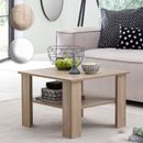 FineBuy Table Basse 60x42x60cm Table de Salon Table de Sofa Design Carré Moderne