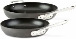 All-Clad NS1 Nonstick Induction 2-Piece Fry Pan Set