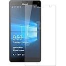 Dot9ti9™ Unbreakable Hammerproof Nano Film Glass [ Flexible Like a Screen Guard,Harder Than a Tempered Glass ] Screen Protector for Microsoft Lumia 950 Xl 9H (Pack of 1)