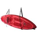 COR Surf Kayak Storage Heavy-Duty Padded Kayak Wall Sling | Kayak and SUP Wall Mount | Works with All Kayaks and Paddleboards
