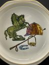 villeroy & Boch  Sports et Loisirs Porcelain octagonal dish Signed Equestrian