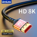 Unnlink 8K HDMI Cable for TV Box PS5 USB HUB Ultra High Speed Certified 8K@60Hz HDMI Cable 48Gbps