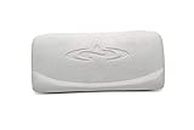 DIMENSION ONE SPAS® Hot Tub Spa Gebogenes Kissen mit Logo - Silber - Teilenummer: 01510-420
