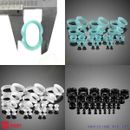 3 PAIRS Thin Silicone Tunnels Flexible Hollow Ear Gauges Plugs Expander Piercing