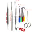 Beauty Salon Health Care Kit Tools Ear Cleaners Blemish Extractor & Nail File