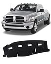 FIILINES Dash Cover Compatible with 2006-2009 Dodge Ram 2500 3500/2006-2008 Dodge Ram 1500 Dashboard Mat Cover Sunshade Nonslip Mesh Protector No Glare