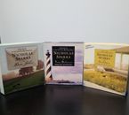 Tres libros sobre cintas, lote de chispas de Nicholas, querido John, la elección y la verdadera creencia
