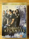 STARGATE ATLANTIS COMPLETE SERIES 3 DVD 3rd Third Season Original UK Sealed