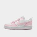 Big Kids Nike Court Borough Low Recraft Casual Shoes White/Pink Foam DV5456G 105