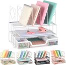 Youbetia Desk Organizers - File Organizer for Office Supplies, Accessories with 