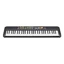 Yamaha PSR-F52 Digital Keyboard,Compact digital keyboard for beginners with 61 keys, 144 instrument voices and 158 accompaniment styles,black,920 mm × 266 mm × 73 mm