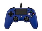 Nacon Wired Compact Controller, Black, (PS4OFCPADBLUE)