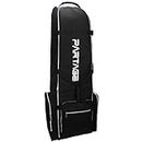 Golf Travel Bag with Wheels,Golf Travel Case for Airlines, 600D Heavy Duty Oxford Fabric -Black