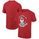 Men's Ripple Junction Heather Red Elf Treat Every Day Like It's Christmas Holiday Graphic T-Shirt