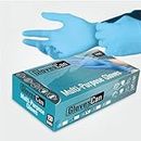 GlovesCan Nitrile Gloves Medium Pack of 150 – 4.5 Mil Thickness - Latex and Powder Free - Odorless Disposable Gloves for Food Handling, Cleaning, Automotive Mechanics and Hair Salons