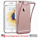 Ultra Thin Slim TPU Electroplated Case Cover For Apple iPhone 6  6s 7 8 plus 