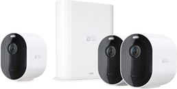 Arlo Pro 3 VMS4340P 2K QHD Wire-Free 3-Camera Security System! NEW UK STOCK!