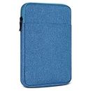 UrbanX 8 Inch Tablet Case for Amazon Kindle Fire/HD/HDX/Lightweight Portable Protective Bag Laptop with Dual Pockets Blue