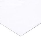 PLAYETTE Bamboo Travel Cot Fitted Sheet, White, 73x105x10cm (1353510)