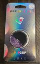 Empuñadura de teléfono intercambiable púrpura Popsockets de lujo Tidepool Galaxy - NUEVO