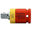 APEX TOOL GROUP CAEAD332 Socket Isolator 1/2" x 2-1/2", 1 pcs, Chrome