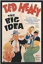 Ted Healy in The Big Idea Bonnell Evans Sammy Lee 543 - Stampa artistica con scritta "Faks"
