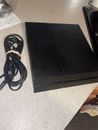 Sony PlayStation 4 500GB Jet Black Console TESTED READ DESCRIPTION
