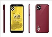 GOL F11 Smartphone 3G 2G / Unlocked Cell Phone Dual SIM / 6.0in HD Screen/Android 32GB Memory Expandable Storage/Dual Camera 8+0.3 Mpx (RED)