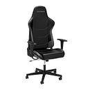 RESPAWN 110 Ergonomic Gaming Chair - Racing Style High Back PC Computer Desk Office Chair - 360 Swivel, Integrated Headrest, 135 Degree Recline with Adjustable Tilt Tension & Angle Lock - 2023 Grey