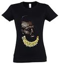 Urban Backwoods Ba Baracus Women Femme T-Shirt Noir Taille 2XL