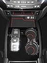 Auovo 26pcs Anti-dust Mats for Honda Ridgeline Accessories 2017 2018 2019 2020 2021 2022 2023 Car Cup Holder Inserts,Center Console Liner,Door Pocket Liner Mat Premium Custom Interior (Red)
