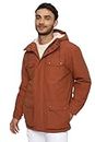 American Eagle Men's A-Line Coat (WEE0101478600_Red