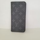 Louis Vuitton Cell Phones & Accessories | Authentic Louis Vuitton Lv Monogram Folio Iphone 6+ Plus Case Black Phone Case | Color: Black | Size: Os