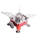 Backpacking Camping Stove Burner, Outdoor Strong Firepower Camping Gas Stove Folding Lightweight Stove for Outdoor Hiking Cooking