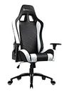 Newskill Gaming Chair, Leather, White, 1